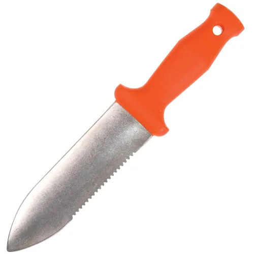 Vista 2 de A.M. Leonard Cuchillo de suelo clásico - Hori Hori con hoja de acero inoxidable de 6 pulgadas