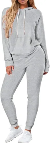 Vista 36 de Fixmatti Sudadera con capucha y bolsillos para mujer