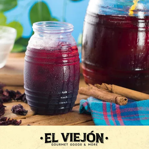 Vista 5 de El Viejón - Hibisco natural 1 libra Bolsa resellable