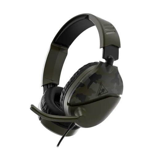 Vista 12 de Turtle Beach Recon 70 Multiplatform Gaming Headset for PS5, PS4, Xbox Series X S, Xbox One, PC & Mobile w/ 3.5mm Wired Connection - Flip-to-Mute