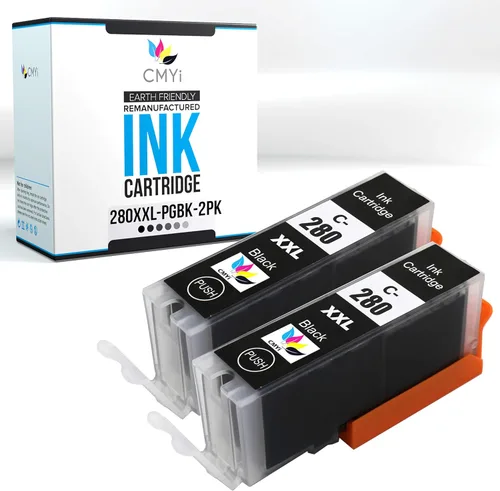 Vista 9 de 280XXL - Cartucho de tinta de repuesto para Canon PIXMA TR7520, TR7620, TR8520, TR8620, TR8620a, TR8622, TR8622a, TS6120, TS6220, TS6320, TS702