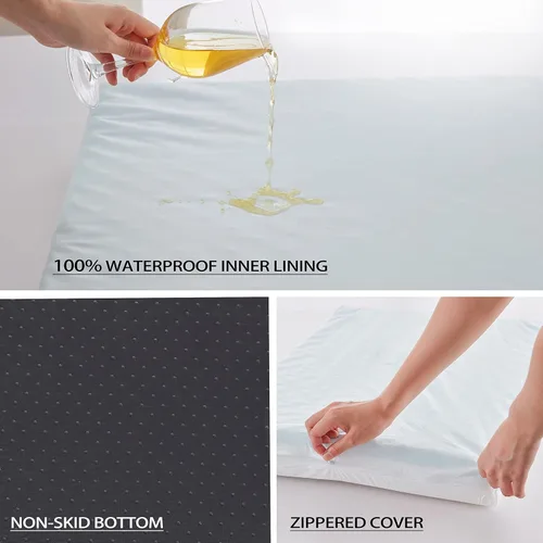 Vista 5 de WATANIYA PET Cama de Espuma Viscoelástica para Perros Medianos, Camas Refrescantes para Perros Medianos, Cama Ortopédica Lavable para Mascotas