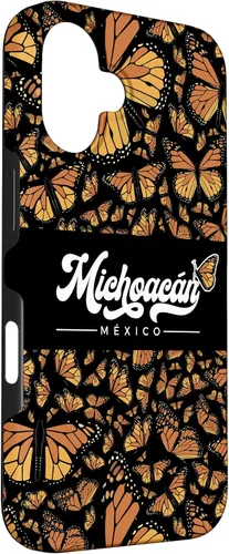 Vista 3 de Michoacan Mexico Mariposas Monarca - Funda para iPhone 16