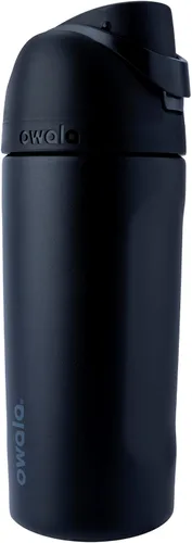 Vista 16 de Owala FreeSip - Acero inoxidable - 32 oz - Morado/Azul (pistas de esquí de los años 80)