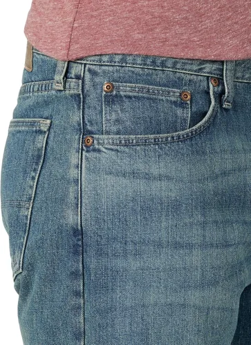 Vista 3 de Pantalón vaquero corto Wrangler Authentics para hombre, con ajuste holgado clásico, con cinco bolsillos