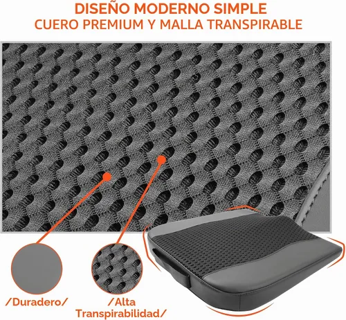 Vista 8 de Lofty Aim Cojín de asiento de automóvil, cómodos cojines de espuma viscoelástica para conducir, alivio del dolor de ciática y espalda baja, almohada