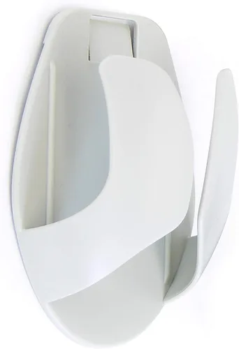 Vista 2 de Ergotron Soporte para ratón, organizador de almacenamiento delgado para mouse inalámbrico de pared, gris oscuro