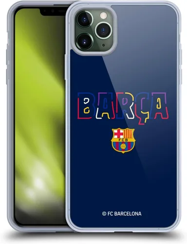 Vista 119 de Head Case Designs Funda de gel suave con licencia oficial del FC Barcelona Barca Crest Graphics [protección de grado militar] compatible con Apple