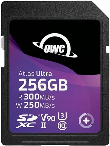 Vista 13 de OWC Atlas Pro - Tarjeta de memoria SDXC UHS-II V60 de 64 GB