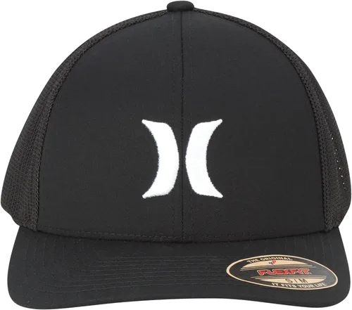 Vista 6 de Hurley Sombrero para hombre - Laguna Icon Mesh Fitted Trucker Cap