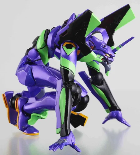 Vista 4 de Kaiyodo Revoltech: 067 Neon Genesis Evangelion Eva Test Type-01 Nueva Película Edición Ver. 2.0 Figura de PVC