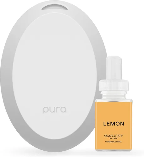 Vista 9 de Pura Mini Difusor de Fragancia Inteligente para Espacios Pequeños Dispositivo Inteligente Ajustable para el Hogar con Luz LED y Detección Automática