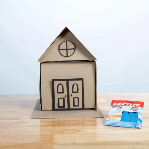 Vista 3 de Loctite Fun-Tak - Masilla de montaje, azul, cartera de 2 onzas, 1 paquete