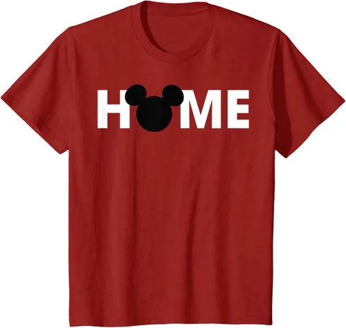 Vista 28 de Disney Mickey And Friends Mickey Silhouette Home - Camiseta, gris, S Gris Oscuro