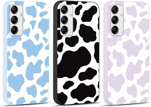Vista 86 de Pack de 2 fundas con estampado de guepardo para Samsung Galaxy A03s 4G de 6.5", fundas de diseño de patrón de leopardo de lujo, de silicona suave