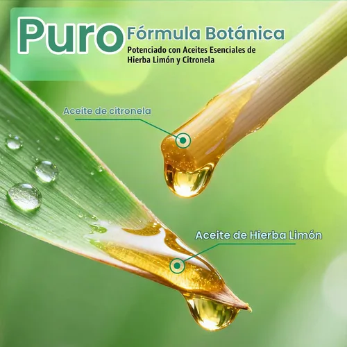 Vista 3 de Repelente de mosquitos, 10 paquetes con bolsas de bolsitas con cordón, fórmula a base de plantas de aceite de citronela y menta para camping, pesca