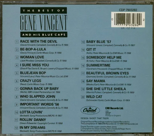 Vista 2 de The Best of Gene Vincent and his Blue Caps