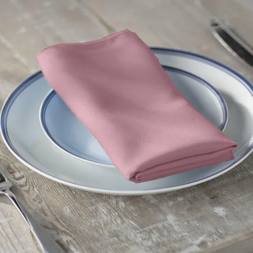 Vista 94 de LA Linen Paquete de 10 servilletas de popelina de poli, servilletas de tela suave, servilletas lavables y reutilizables, servilletas de mesa