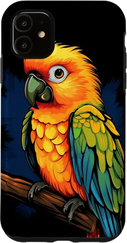 Vista 8 de Sun Conure - Funda para iPhone 17, diseño de pájaro tropical