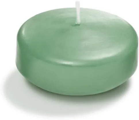 Vista 95 de yummi Caja de 120 velas flotantes marfil de 1.75