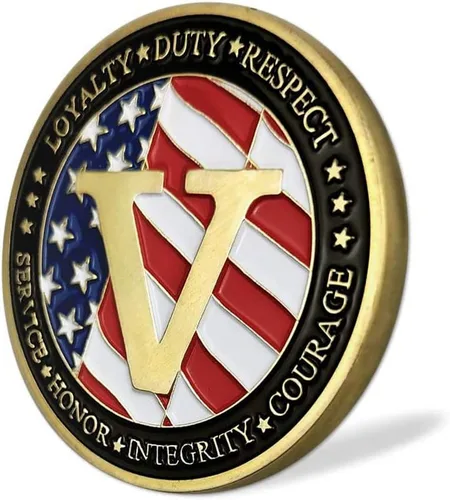 Vista 4 de Moneda militar soldado del ejército de los Estados Unidos - Moneda de desafío