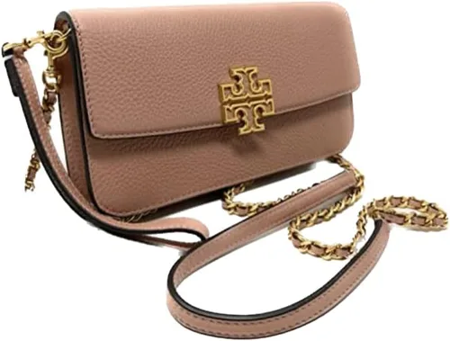 Vista 2 de Tory Burch Britten 141012 - Cartera con cadena (141012), Rosado