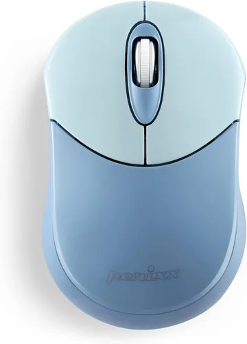 Vista 9 de Perixx PERIMICE-802B - Mouse inalámbrico Bluetooth, diseño portátil para Windows, iOS y tabletas Android, goma negra