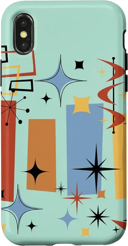 Vista 5 de Retro Mid Century Modern MCM Vibe Aesthetic Kitsch Art Case for iPhone 17
