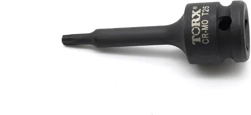 Vista 9 de TEMO 9 pc 3 pulgadas de largo Torx Star 6 puntos Negro Impact Bit Socket Auto Repair Tool Set 1/2 pulgadas Square Drive