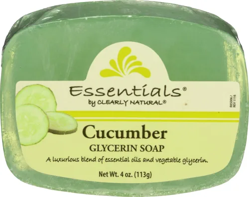 Vista 14 de Clearly Natural Essentials Aloe Vera Jabón de glicerina puro y natural 4 oz