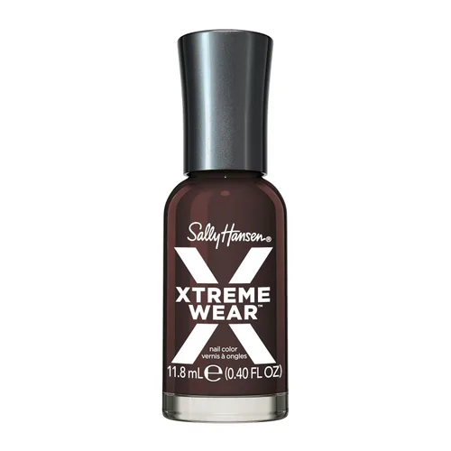 Vista 237 de Sally Hansen Xtreme Wear Esmalte de uñas sin rayas, acabado brillante, duradero, resistente a las astillas, transparente, color de uñas plateado 130