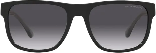Vista 3 de Emporio Armani Gafas de sol redondas de moda para hombre