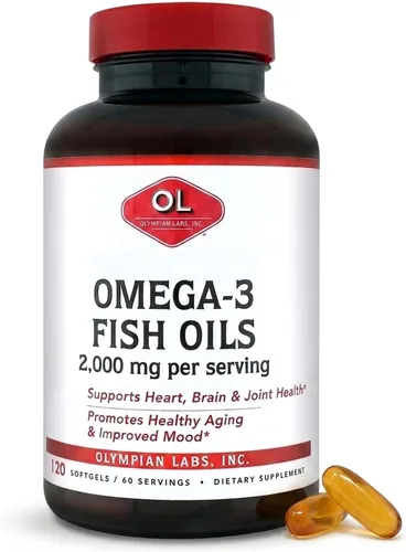 Vista 7 de Olympian Labs Mega Omega 3 aceites de pescado, 60 sietes,3148
