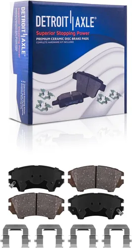 Vista 77 de Detroit Axle - Pastillas de freno para Avalanche Express Suburban Savana Yukon XL 1500 Chevy Tahoe GMC Cadillac Escalade, Pastillas de freno