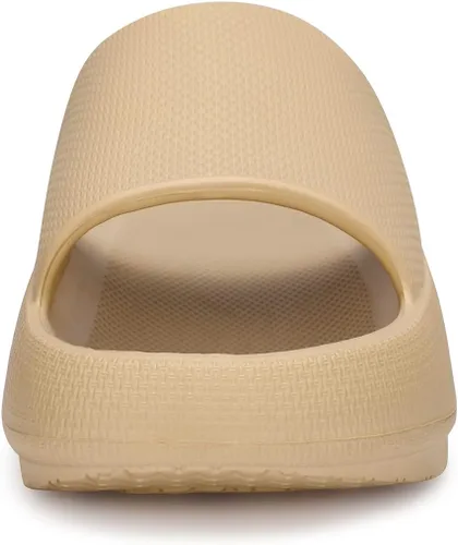 Vista 3 de welltree Sandalias antideslizantes para mujeres y hombres, sandalias antideslizantes para baño y ducha, suela gruesa suave para interiores