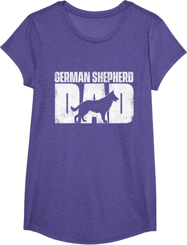 Vista 61 de Camiseta de pastor alemán para el día del padre del dueño de perros caninos, Negro