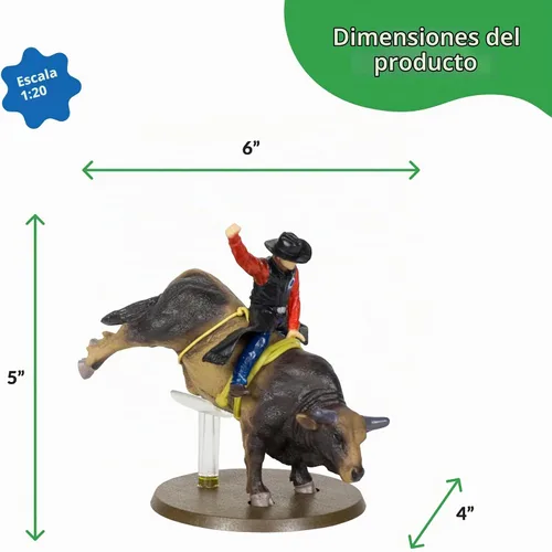 Vista 4 de Big Country Toys Montar toros (Sweet Pro's Bruiser)