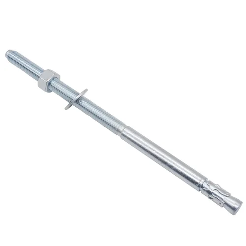 Vista 22 de Anclaje de cuña de 1/2" x 2-3/4", solo para cemento y hormigón, tornillos de acero al carbono galvanizados y pernos de retraso (10 unidades)