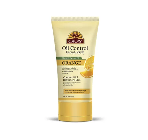 Vista 10 de OKAY Oil Control Exfoliante facial – Exfoliante facial, exfoliante facial para mujeres y hombres, hidratante e iluminador, deja la piel suave