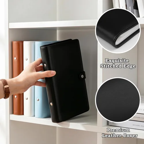 Vista 4 de Faux Leather Hardcover Album for Polariod 2x3 Inch Pictures/Fujifilm Instax Mini Photos, 432 Pockets for Fujifilm Instax Mini Instant Camera