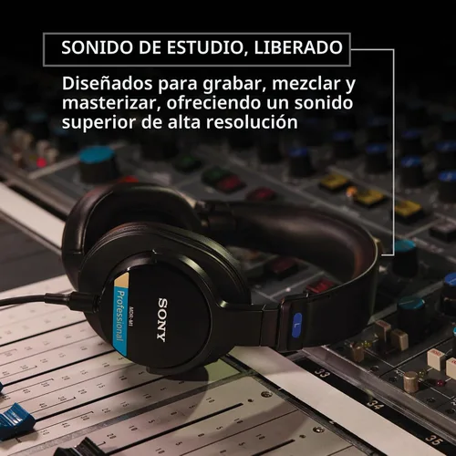 Vista 2 de Sony MDR-M1 Auriculares Profesionales de Referencia Monitor Cerrados
