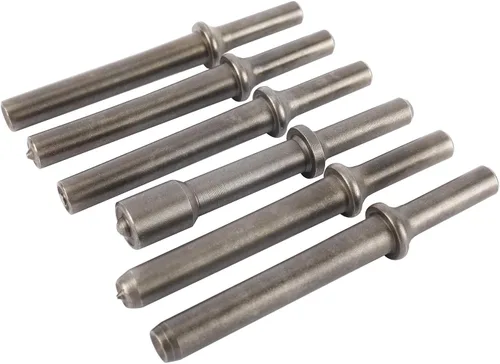 Vista 8 de YaeCCC Martillo neumático de remache de aire para alisado resistente, martillo de aire de acero, cincel, martillo neumático para remache medio hueco