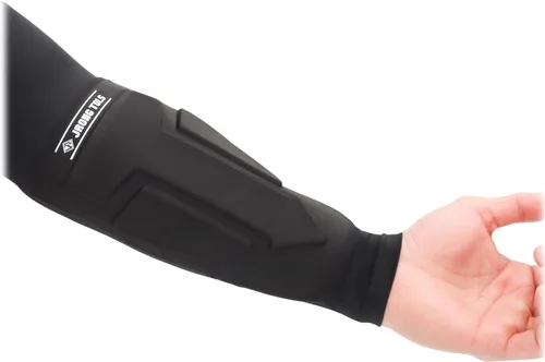 Vista 9 de Protector elástico de manga ligera para antebrazo con cierre táctil ajustable para tiro con arco Adjustable Hook & Loop Fastener, Breathable &