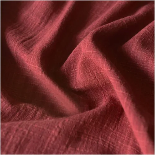 Vista 18 de Queenbox Tela de lino de algodón sólido de 19.7 x 53 pulgadas, tela de costura fina lisa hecha a mano para vestidos, ropa, manualidades, color negro