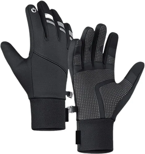 Vista 5 de PHILISENMALL Men Women Winter Gloves Unisex Touchscreen Bike Outdoor Sports for Men Women Glove