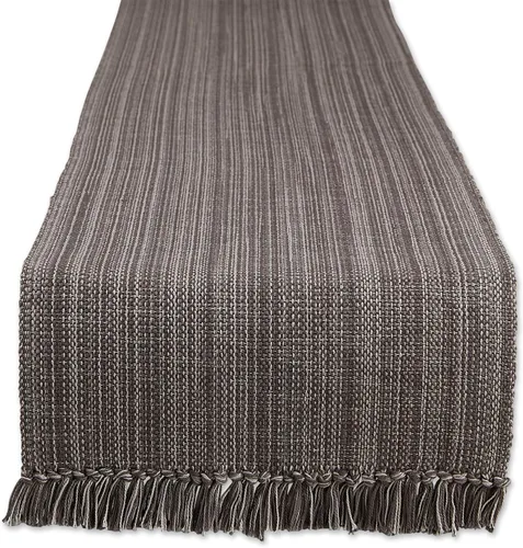 Vista 15 de DII - Colección de mesa jaspeado, juego de manteles individuales, 3x19 pulgadas, albaricoque, 6 piezas