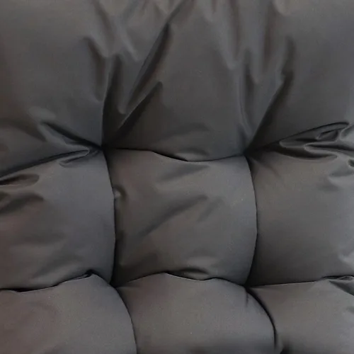 Vista 6 de Sunnydaze Reemplazo de cojín para silla de huevo para exteriores, relleno de polipropileno acogedor, para patio, patio trasero o porche delantero