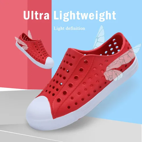 Vista 17 de Seannel - zapatos para el agua, para niño, fáciles de poner, sandalias transpirables y ligeras, para interior y exterior