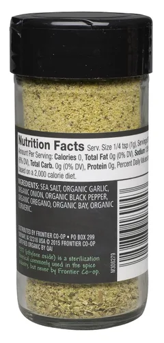 Vista 4 de Frontier Natural Products Adobo Seasoning, Og, 2.86 onzas (paquete de 3)
