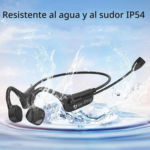 Vista 7 de Audífonos Bluetooth con micrófono, auriculares de diadema con micrófono, audífonos con cancelación de ruido y conexión multipunto Bluetooth 5.0